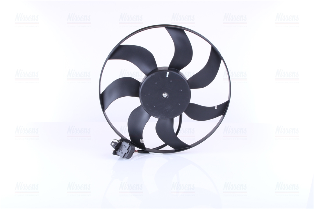 Hub, engine cooling fan wheel Nissens 85748