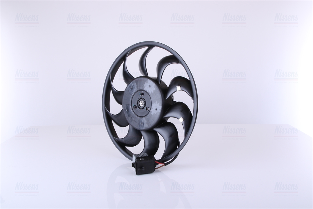 Hub, engine cooling fan wheel Nissens 85755
