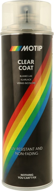 04000 Motip Motip Matte Clear Acrylic Spray Paint, 500 ml