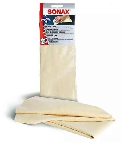 04163000 Sonax Sonax Premium Genuine Leather Cloth, 59x38cm