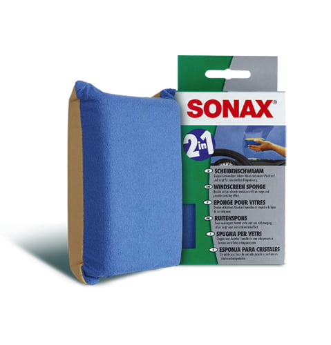 04171000 Sonax Sonax 2-in-1 Windshield Sponge
