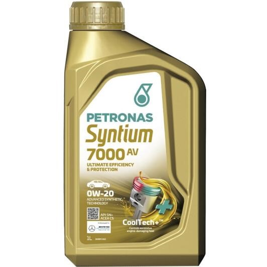 70410E18EU Petronas Engine oil Petronas Syntium 7000 AV 0W-20, 1L