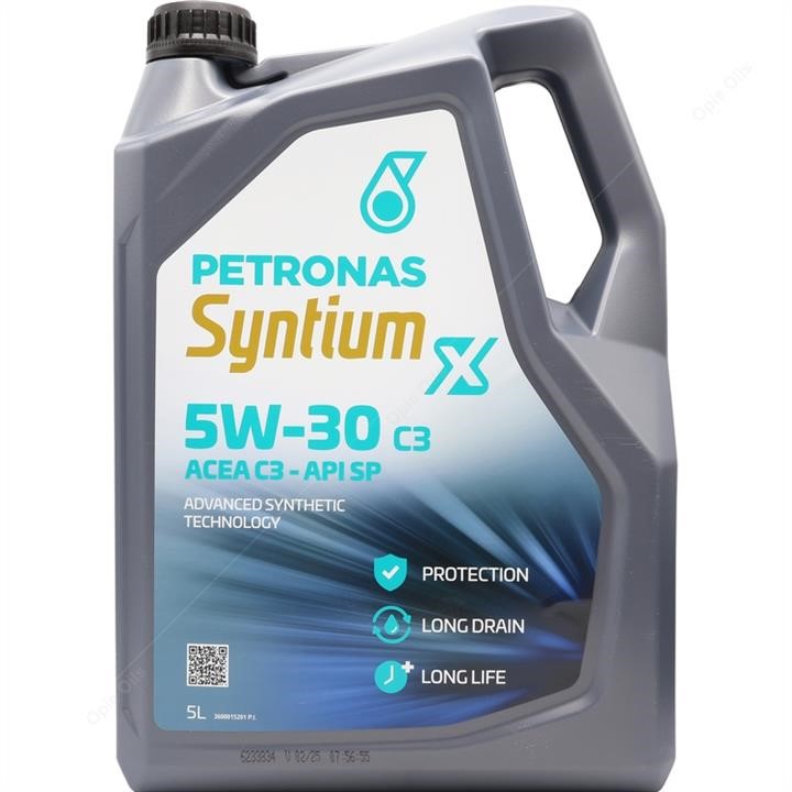71004M12EU Petronas Engine oil Petronas Syntium X 5W-30 C3, 5L