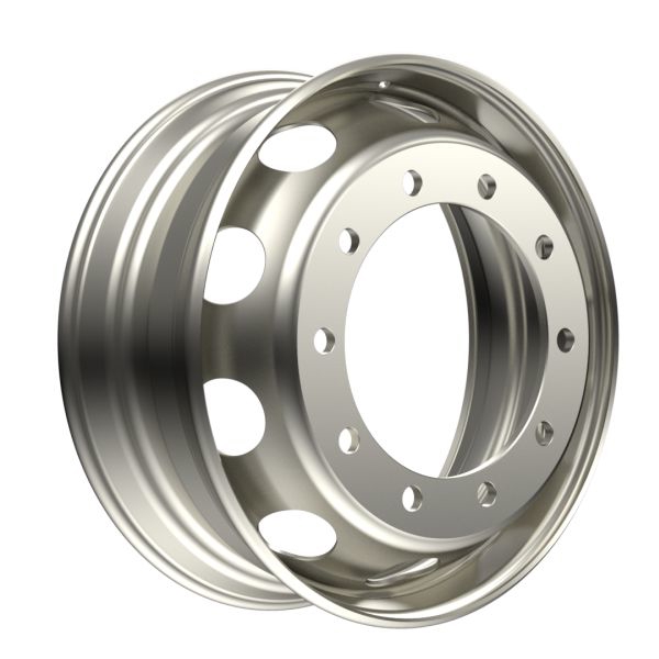 ACC36623 Kronprinz Steel Wheel Rim Kronprinz 7,5x22.5 10x335 ET147,5 DIA281 Silver