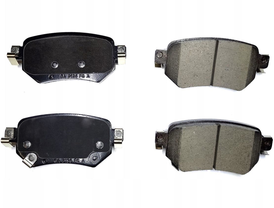 Mazda GMY0-26-43ZC Brake pad set GMY02643ZC GMY02643ZC Mazda Brake pad set