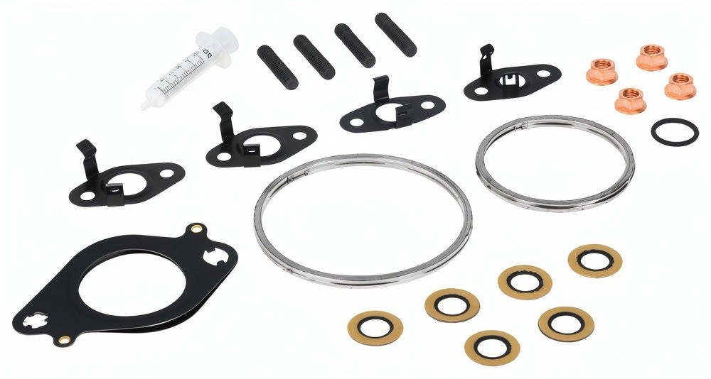 Turbocharger gasket kit Saab 9-5: 938990 Elring Turbine mounting kit