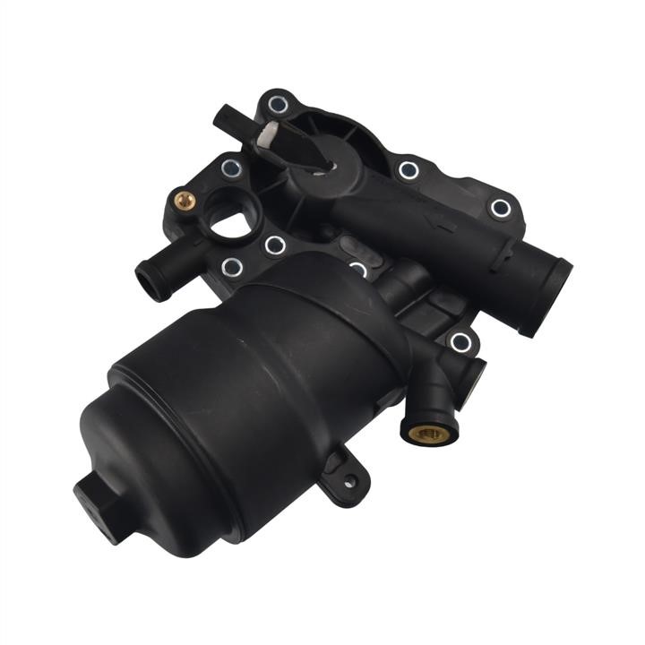 Oil filter housing Audi A4: 183602 febi Oil filter housing