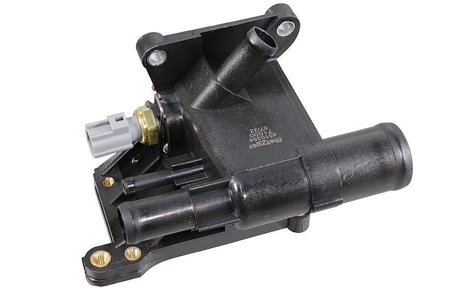 Coolant outlet flange Ford Focus: 4010354 Metzger Coolant flange