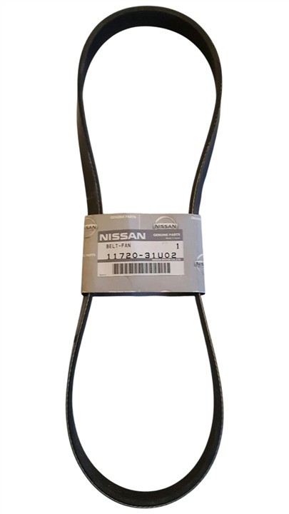 Drive belt Nissan Cefiro: 1172031U02 Nissan Poly-V belt