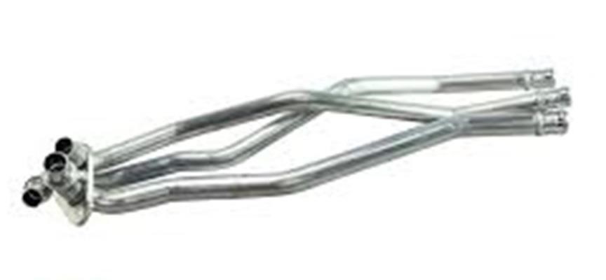 64118385564 BMW Interior heater radiator pipes, set