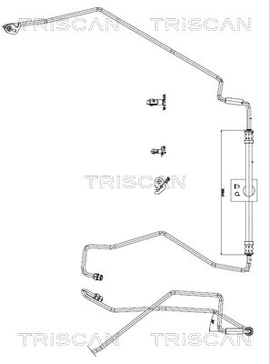851616046 Triscan Hydraulic Hose, steering