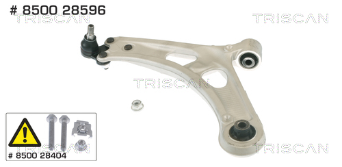 Wheel suspension DS DS 4: 850028596 Triscan Control/Trailing Arm, wheel suspension