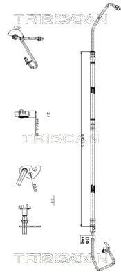 851616027 Triscan Hydraulic Hose, steering