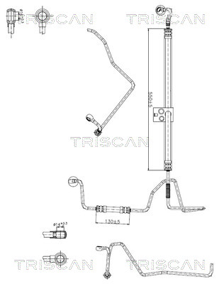 851629049 Triscan Hydraulic Hose, steering
