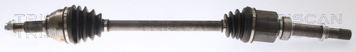CV axle Nissan Leaf: 854014574 Triscan Drive shaft