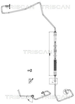 851616028 Triscan Hydraulic Hose, steering