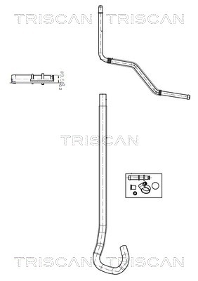 851616033 Triscan Hydraulic Hose, steering