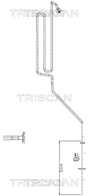 851616013 Triscan Hydraulic Hose, steering