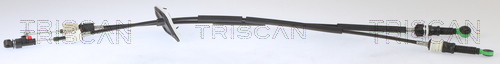 Clutch cable Fiat Doblo: 814015744 Triscan Cable Pull, manual transmission