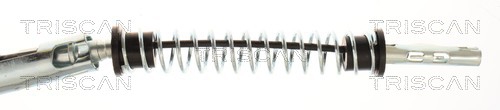 Emergency brake cable Jeep: 814080141 Triscan Hand brake cable