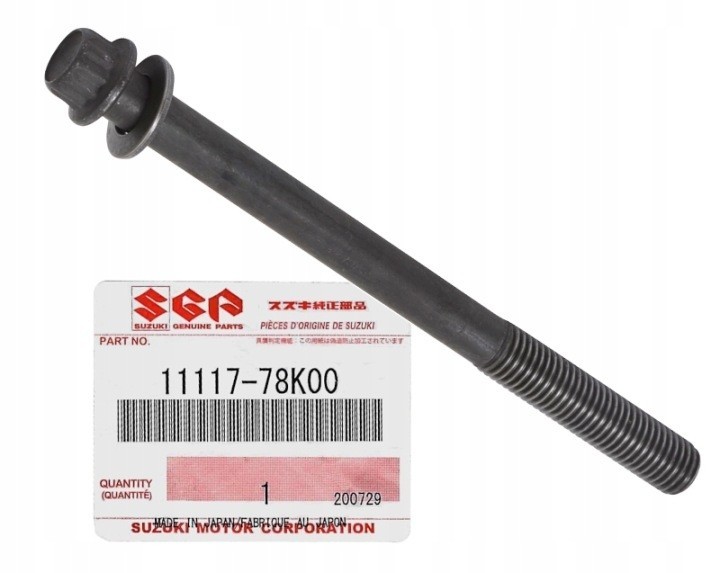 1111778K00 Suzuki Bolt