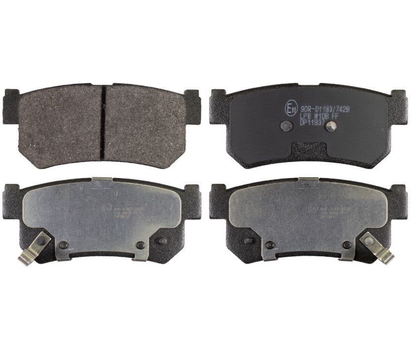 Brake spare parts Daewoo: GDB3366 TRW TRW COTEC brake pad set