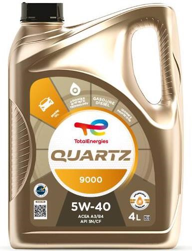 Engine oil Total QUARTZ 9000 5W-40, 4L Total 5W40Q90004L