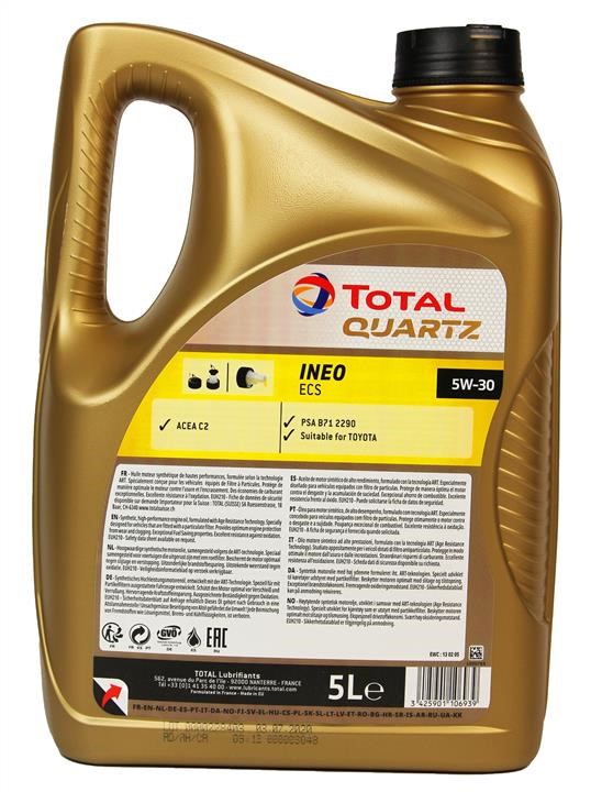 Buy Total 5W30QINEOECS5L at a low price in United Arab Emirates!
