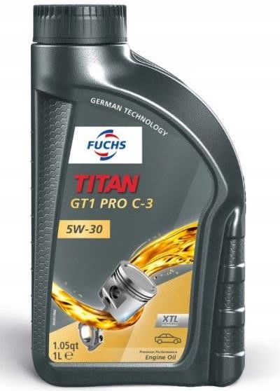 FTGT1PROC35W301L Fuchs Engine oil Fuchs TITAN GT1 PRO C-3 5W-30, 1L