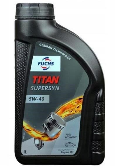 FTSUPERSYN5W401L Fuchs Engine oil Fuchs TITAN SUPERSYN 5W-40, 1L