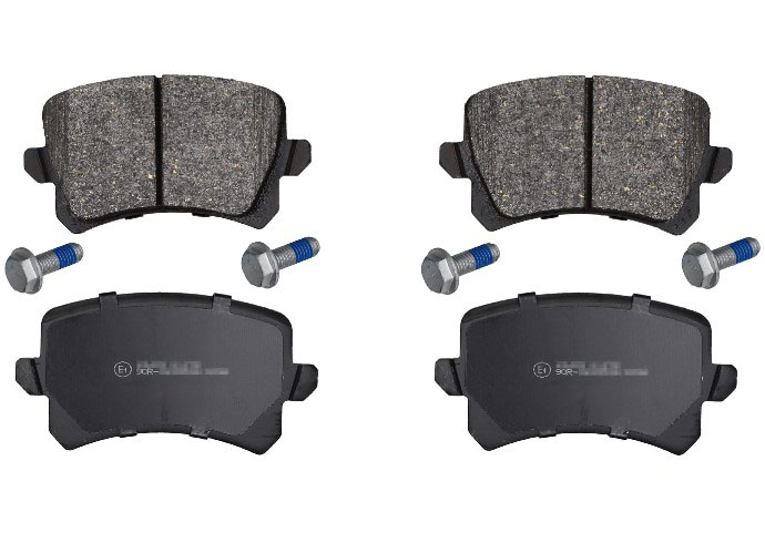 Brake pad kit Borgward: 134200 Remsa Brake pad set