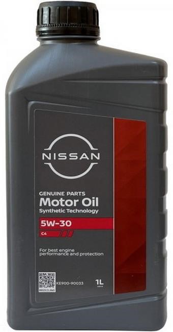 KE90090033 Nissan Engine oil Nissan Motor Oil ST C4 5W-30, 1L