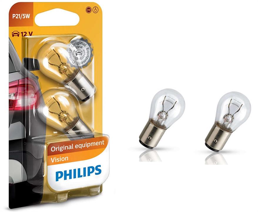 Glow bulb P21/5W 12V 21/5W Philips 12499B2