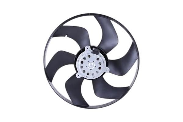 Car radiator fan Renault Trafic: 85956 Nissens Hub, engine cooling fan wheel