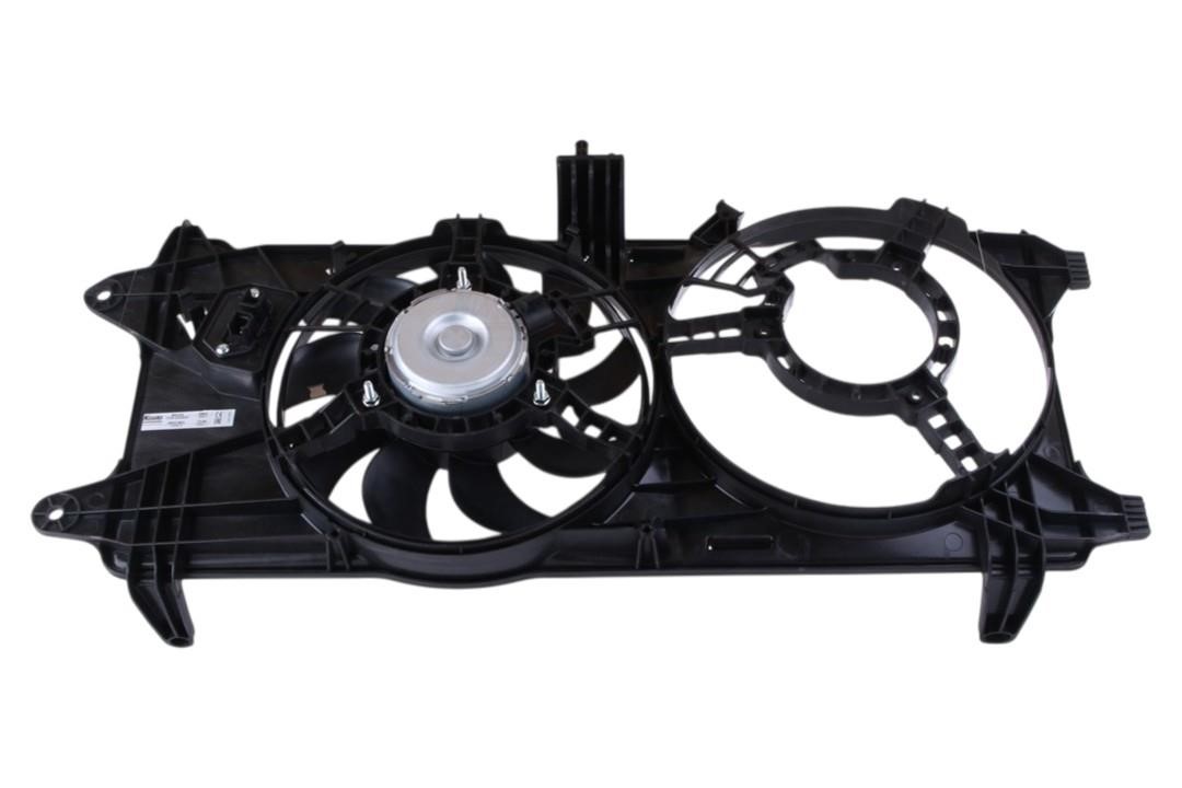 Car radiator fan Fiat Doblo: 85131 Nissens Hub, engine cooling fan wheel