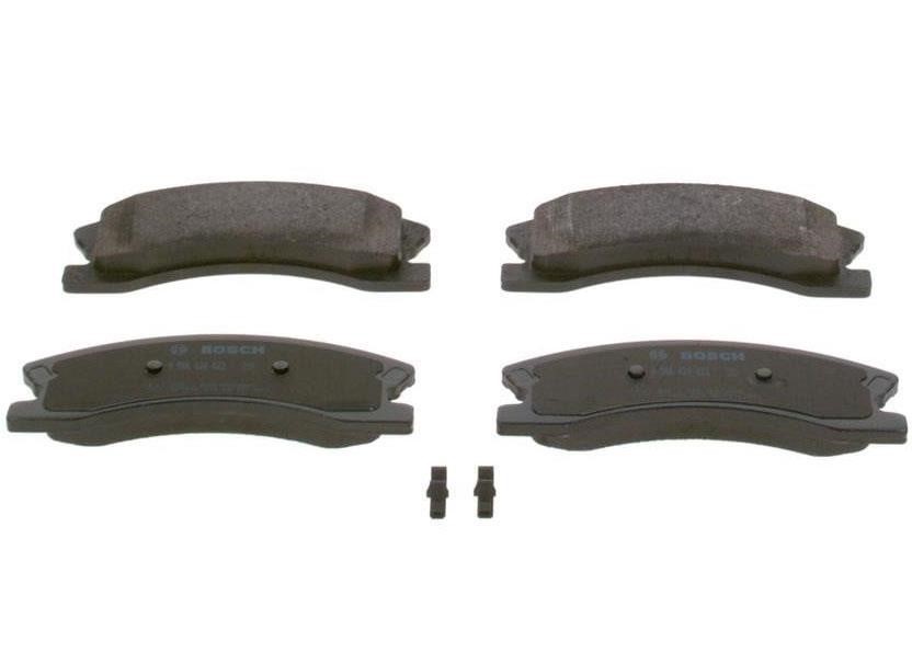 Disc brake pad set Jeep Grand Cherokee: 0986424823 Bosch Brake pad set