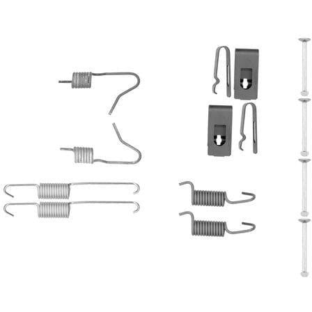 Brake pad fitting accessory Nissan Note: 1987475333 Bosch Brake pad fitting kit