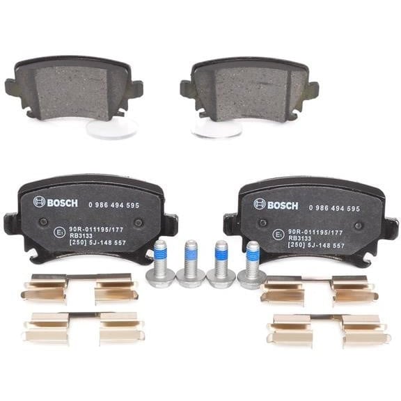 Brake pad Audi: 0986494595 Bosch Brake pad set