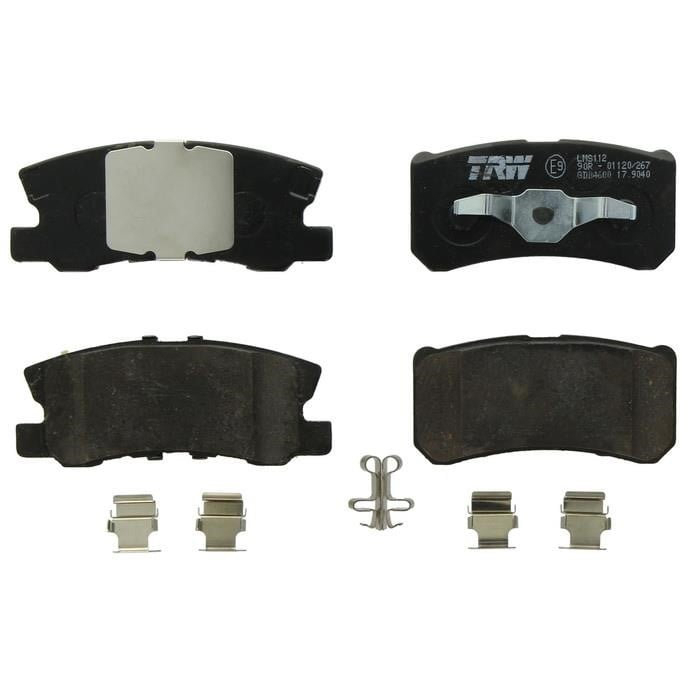 Brake pad Dodge: GDB4600 TRW TRW COTEC brake pad set