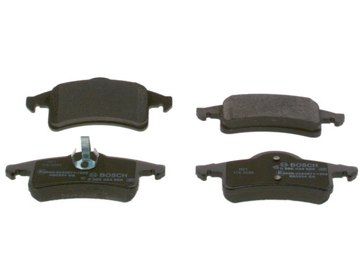 Brake pad Jeep Grand Cherokee: 0986424665 Bosch Brake pad set