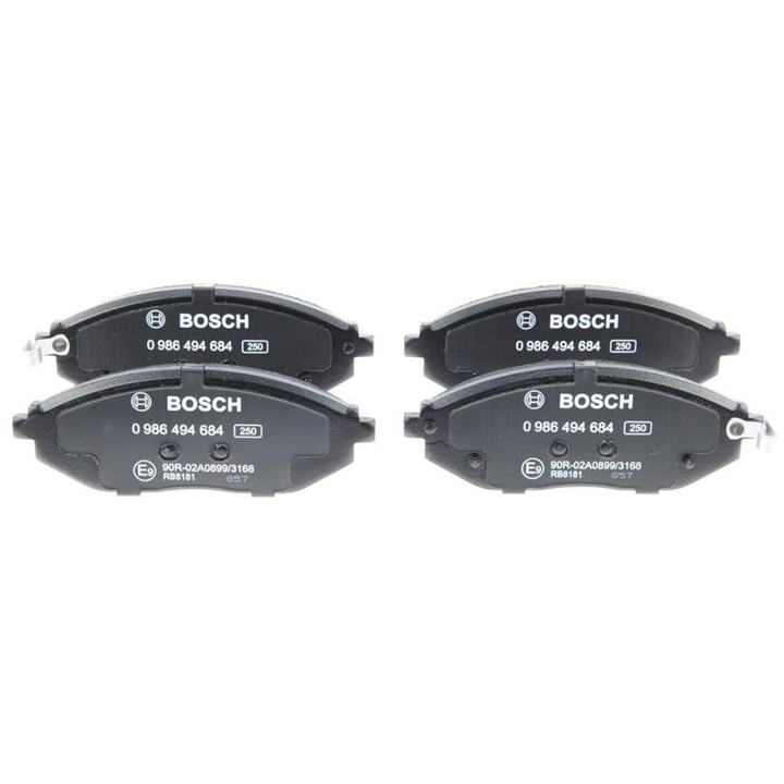 0986494684 Bosch Brake pad set