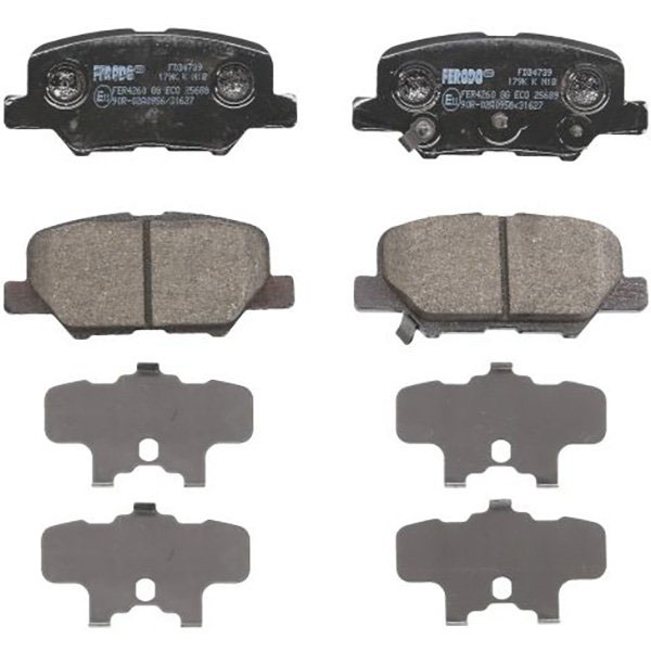 Ferodo FDB4739 FERODO PREMIER brake pad set FDB4739 FDB4739 Ferodo FERODO PREMIER brake pad set