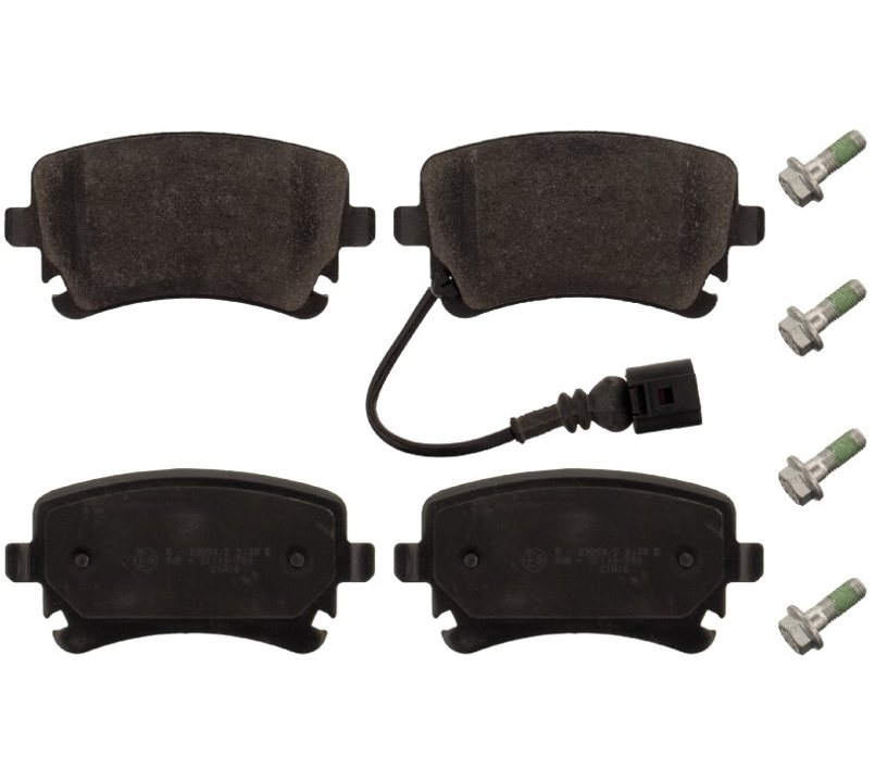 Brake pad kit Volkswagen Multivan: 089711 Remsa Brake pad set