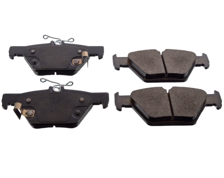 Disc brake pad set Subaru Levorg: 163802 Remsa Brake pad set