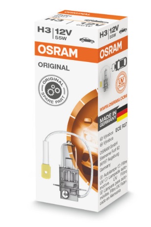 Osram Halogen lamp Osram Original 12V H3 55W – price 16 PLN