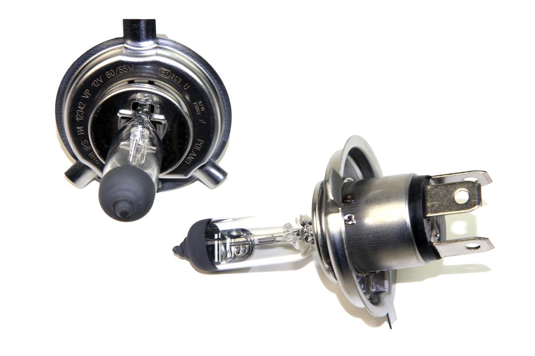 Front main light Toyota Corolla: 12342VPS2 Philips Halogen lamp Philips Visionplus +60% 12V H4 60/55W +60%