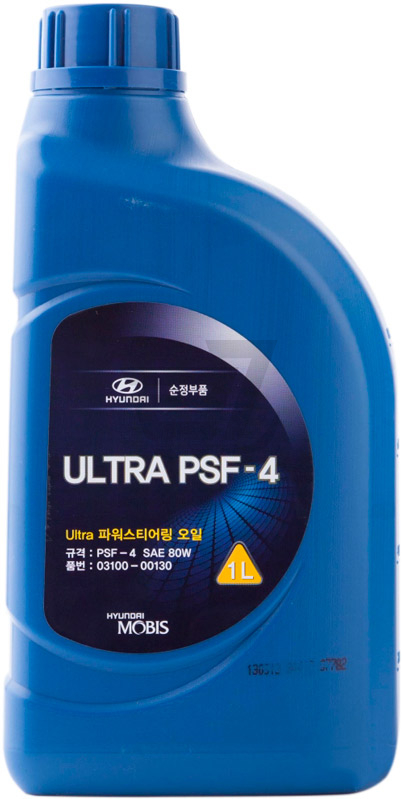 0310000130 Hyundai/Kia Transmission oil Hyundai/Kia ULTRA PSF-4 (Green) 80W, 1L