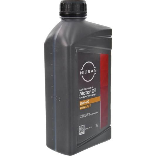 Engine oil Nissan Motor Oil 0W-20 SP/GF6A, 1л Nissan KE900-90134
