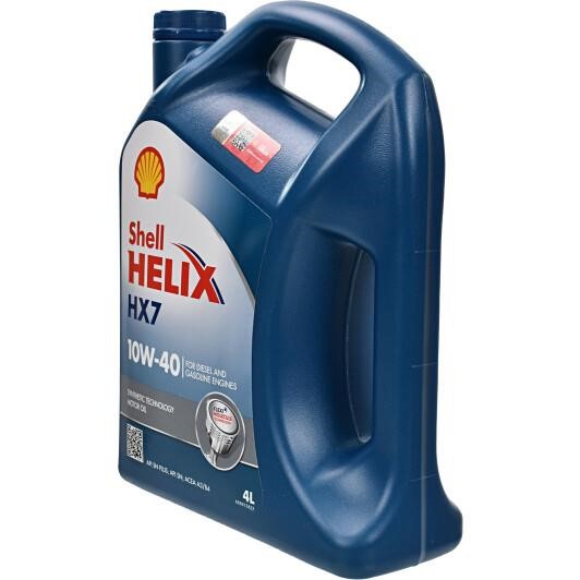 Engine oil Shell Helix HX7 10W-40, 4L Shell SHELLHX710W404L
