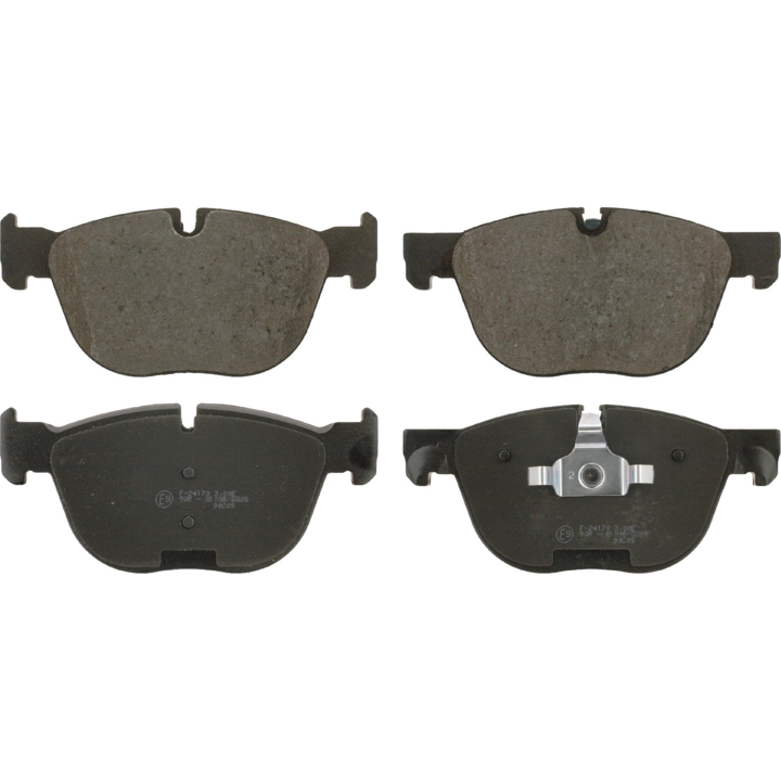 Brake pad kit BMW X6: 241701951 Otto Zimmermann Brake pad set